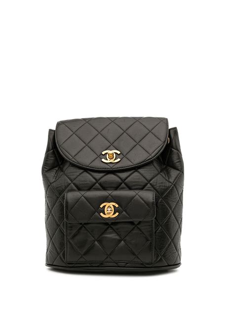 pre owned chanel backpack.